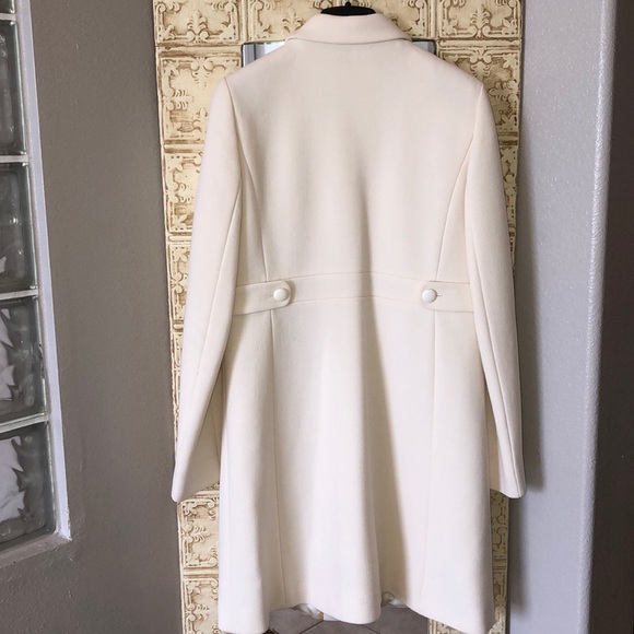 EUC. J crew single breasted wool top coat. - Picture 6 of 7